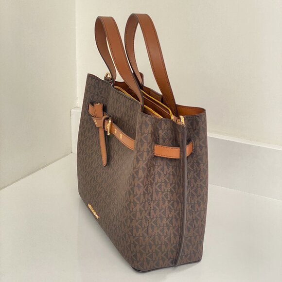 MICHAEL KORS - Emilia - Large Convertible Satchel Crossbody Purse NWOT - Picture 11 of 14